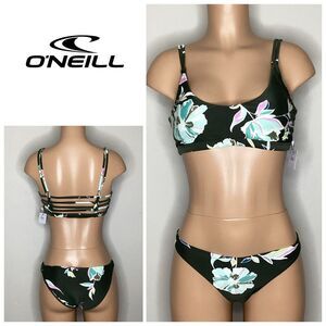 New O’Neill dark green bikini. L-top/M-bottom